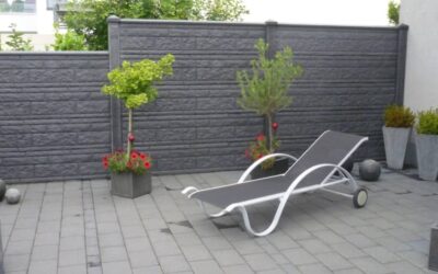 Reinigung und Pflege vom Betonzaun